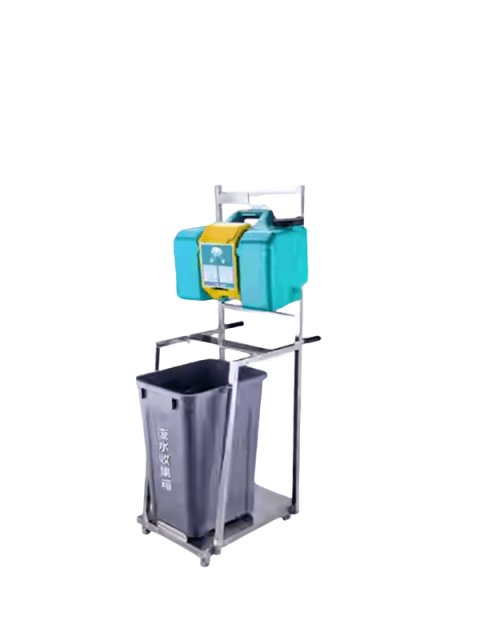 Trolley 30L Portable eyewash stations wastewater collection bucket