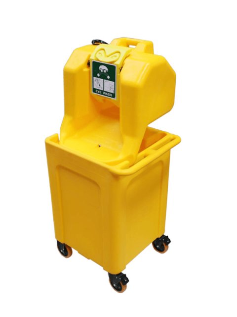 60L yellow Portable eve wash Wastewater collection bucket