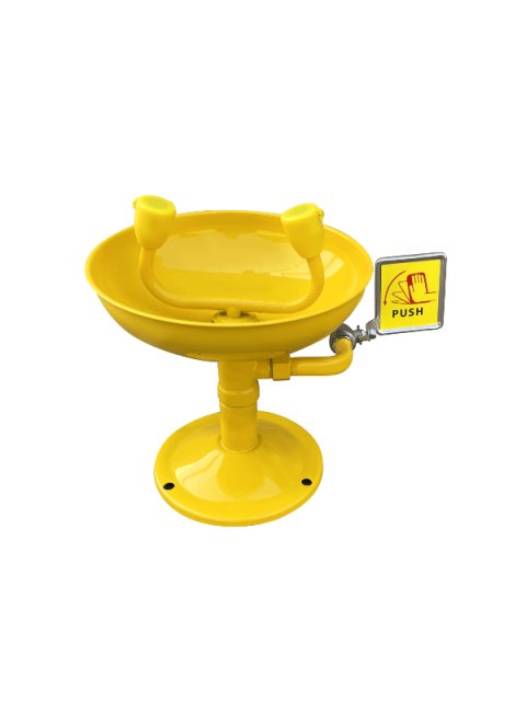 Yellow ABS Desktop eye washer