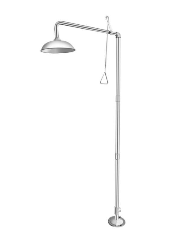 Laboratory suspended shower